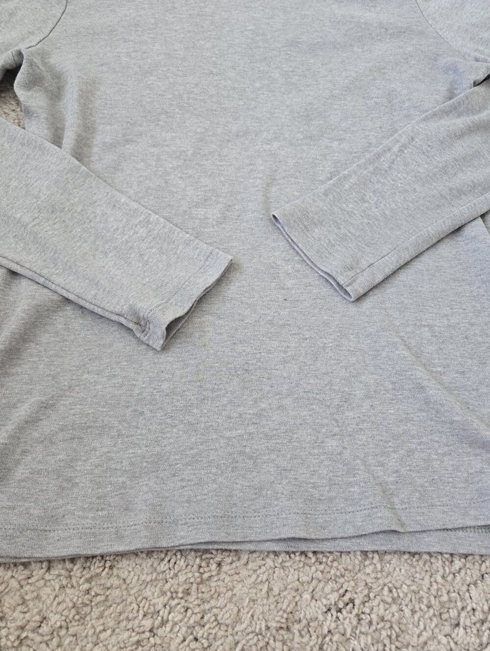 Banana Republic Womens Long Sleeve T-Shirt Size Medium Pima Cotton Crew Neck - Picture 11 of 14